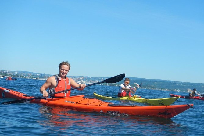 2- hour kayak trip on the Oslo Fjord - Paddling past houseboats and special vessels