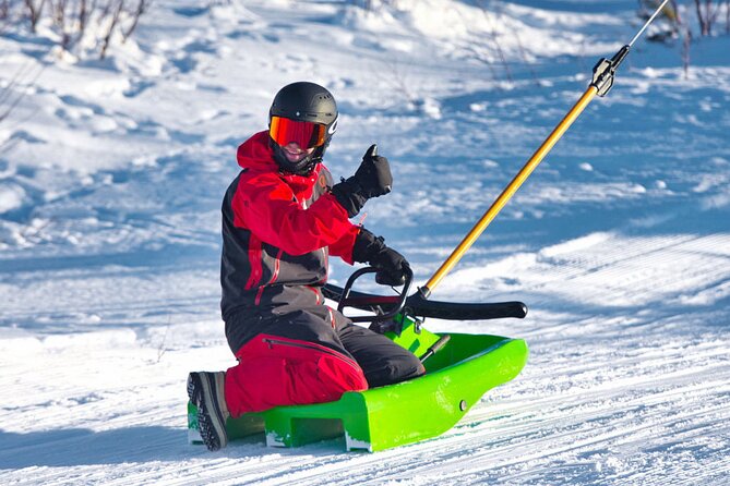 2-Hour Racing Toboggan at Dagali Fjellpark near Geilo in Norway - A fast start at Dagali Ski Center
