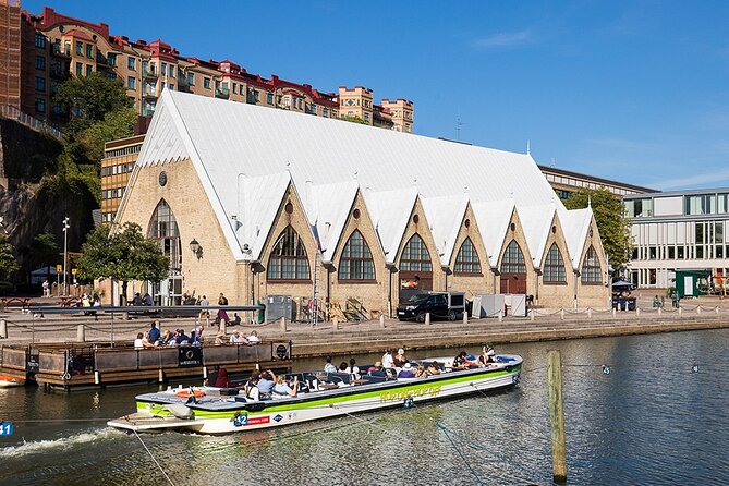 24h Gothenburg Hop-On Hop-Off Boat Tour - Lejontrappan for shopping and fika