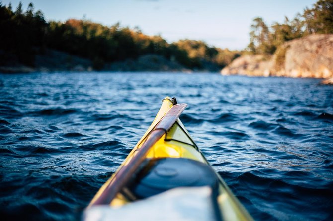 3-day kayaking adventure around Vaxholm in Stockholm Archipelago - self guided - A longer option toward Norrgårdsön