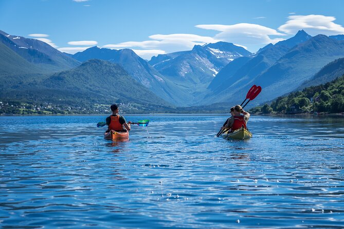 3-Hour Kayak Tour in Åndalsnes - Getting comfortable in the kayak near Åndalsnes