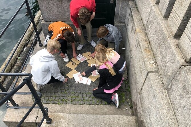 Aarhus Self guided Mystery hunt Sabotage in Danish - Following the city-center route