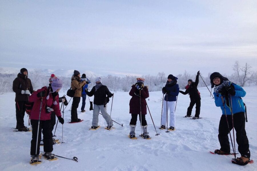 Abisko: Wilderness Snowshoe Hike - A quiet way to enter Abisko’s winter