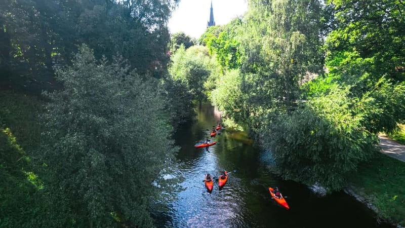 Akerselva River: Urban Paddling Adventure Kayak Tour - Grünerløkka, bridges, and the urban river