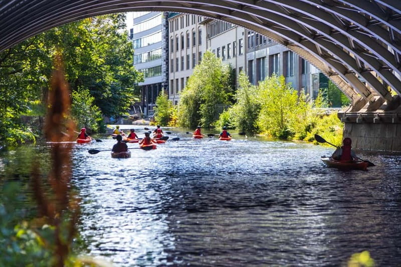 Akerselva River: Urban Paddling Adventure Kayak Tour - Starting at Nedre Foss park