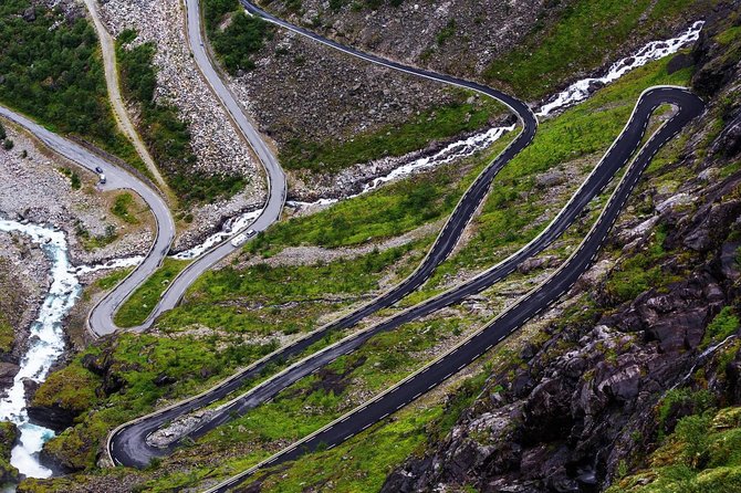 Alesund Shore Excursion: From Fjords to Trolls - Trollstigen Plateau and the famous road below