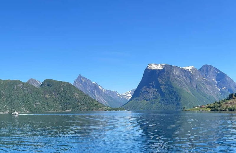 All About the Fjords, in one tour by bus & boat from Ålesund - The Storfjord ferry adds a local transport note
