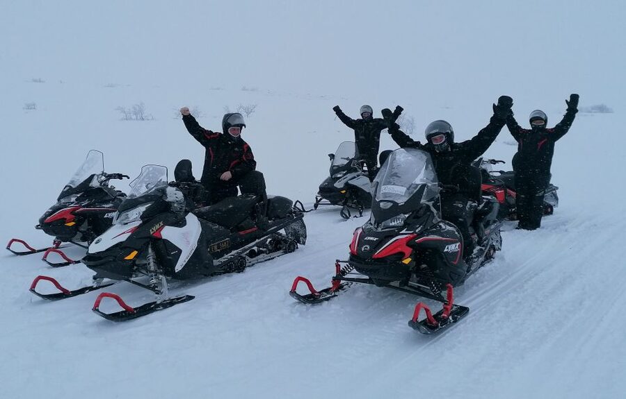 Alta: Guided Snowmobile Safari on Finnmarksvidda With Snacks - Cold, safety, and physical demands