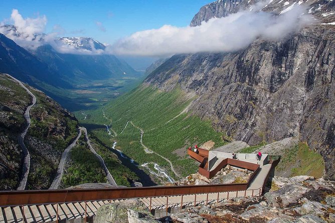 Andalsnes Shore Excursion: the Troll Road and Troll Wall - Stigfossen: a five-minute waterfall stop