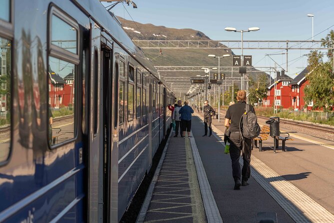 Arctic Train - The Northernmost Railway in Norway - Tunnels, bridges, and waterfalls on the climb