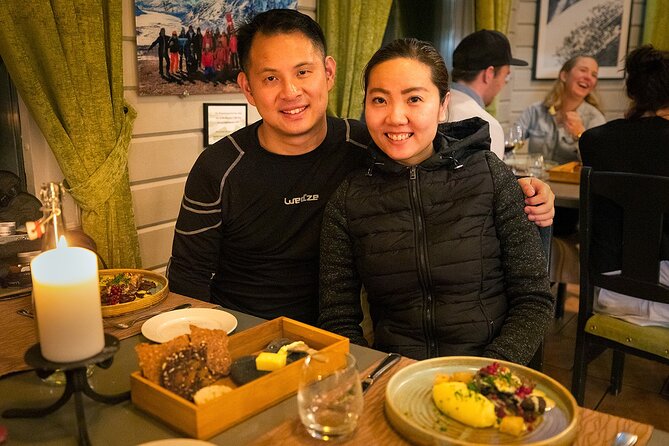 Aurora Tour with Dinner in Abisko - Dinner in Abisko, with local food on the plate