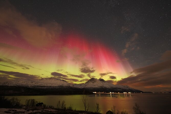 Aurora tour with free portrait and bonfire - What the Tromsø departure looks like