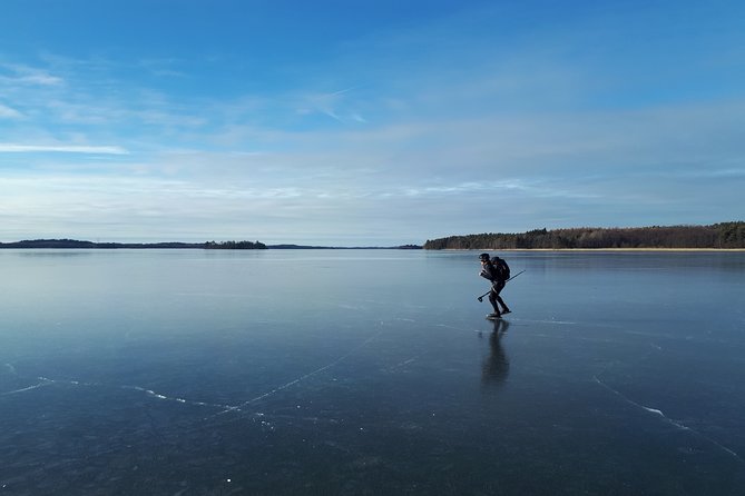 Beginner friendly Nordic Ice Skating On lakes in Stockholm - From Tideliusgatan 62 to the day’s best ice