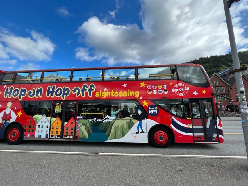 Bergen: 24-Hour Hop-On Hop-Off Bus Ticket - Starting at Bergen Cruise Terminal