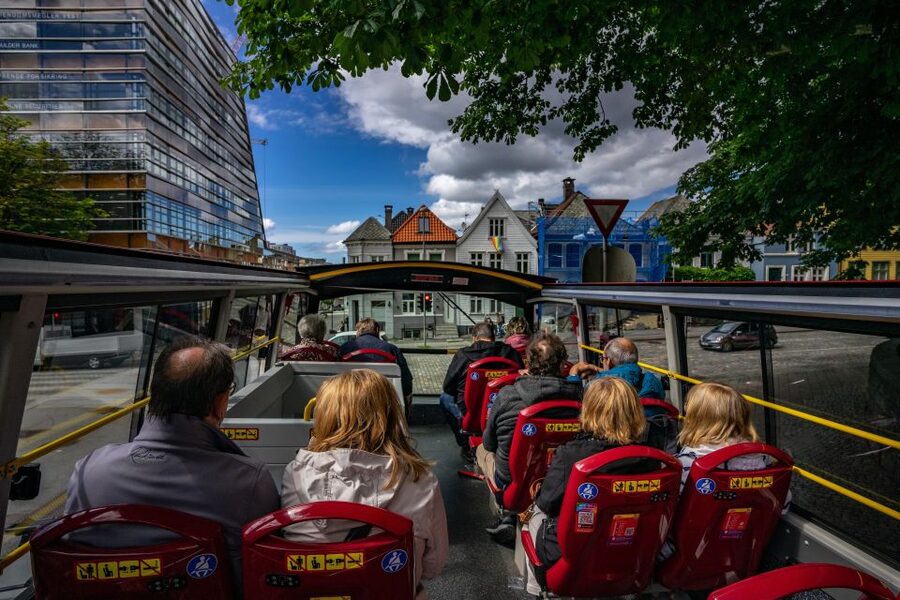 Bergen: City Sightseeing Hop-On Hop-Off Bus Tour - Fortresses, churches, and Bergen’s cultural side