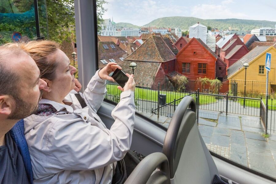 Bergen: City Sightseeing Hop-On Hop-Off Bus Tour - The Jekteviken cruise stop and the Fisheries Museum