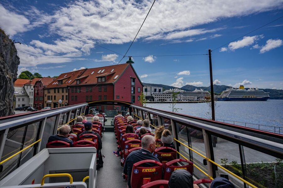 Bergen: City Sightseeing Hop-On Hop-Off Bus Tour - What the audio guide and bus ride are really like