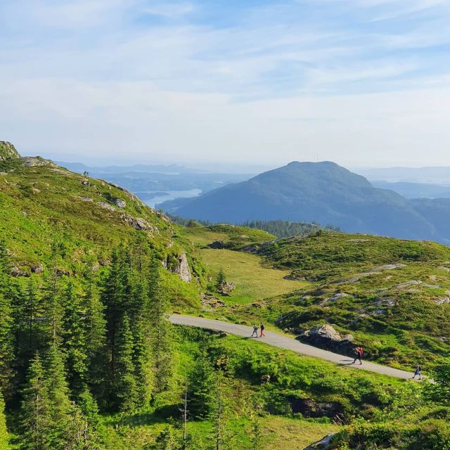 Bergen: Mountain hike on top of Bergen - Public tour - Key details of the Bergen mountain hike