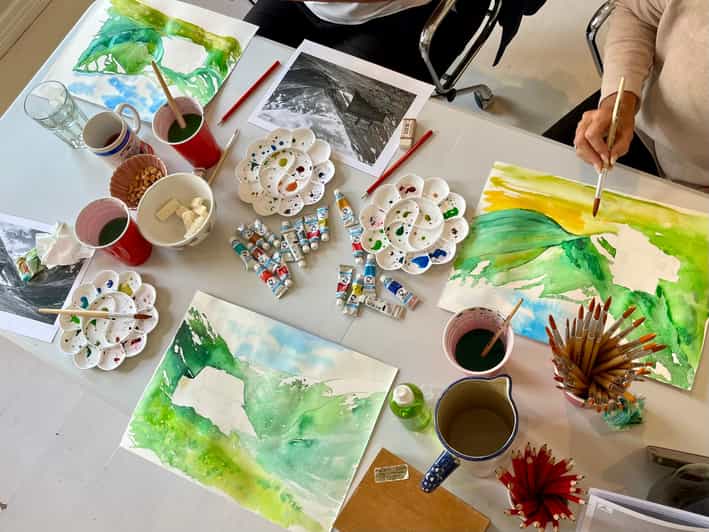 Bergen: paint Norwegian landscape with watercolor - Key points to know before you book