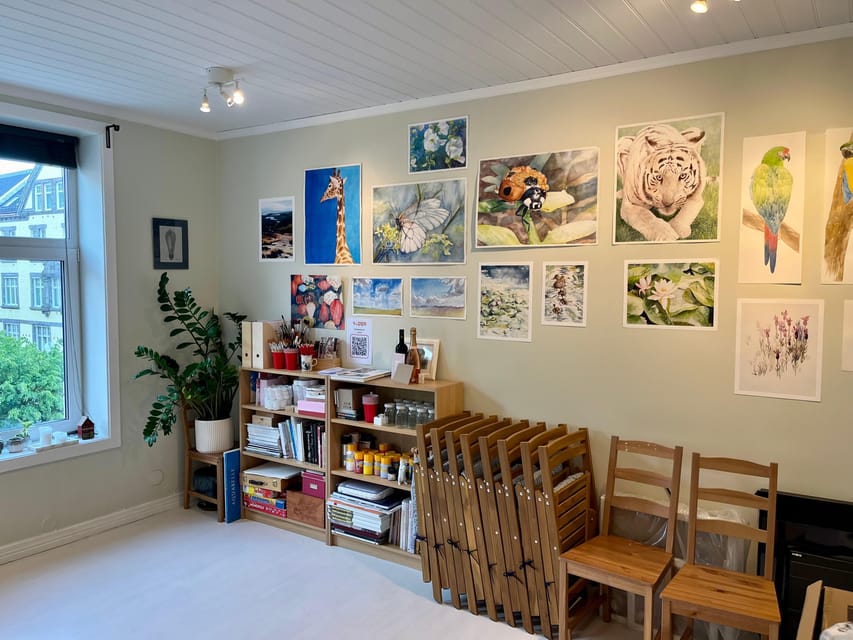 Bergen: paint Norwegian landscape with watercolor - Who will enjoy this class most