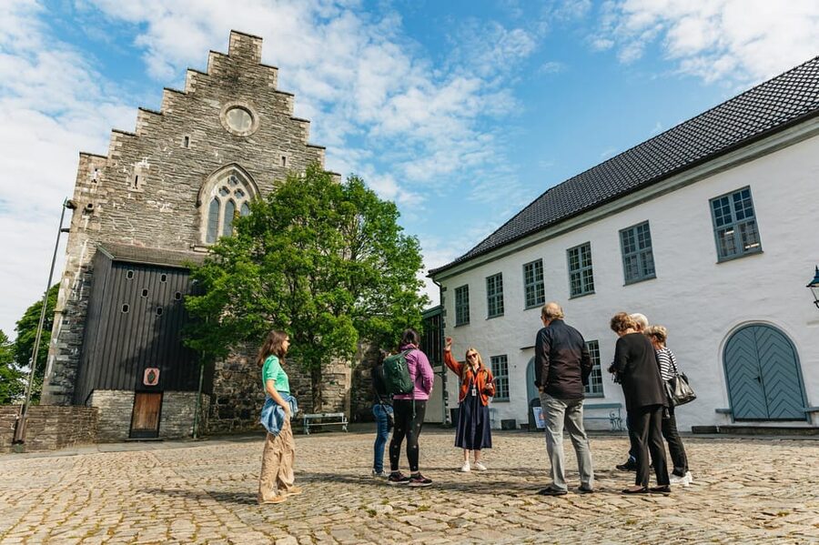 Bergen: Past & Present Small Group Guided Walking Tour - Fjellgaten and views along the uphill route