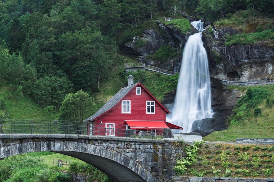 Bergen: Private Waterfalls and Wonders of Fjord Norway - Steinsdalsfossen lets you get behind the water