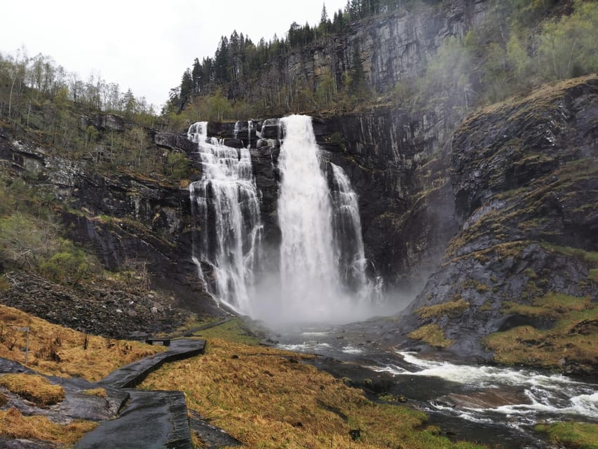 Bergen: Private Waterfalls and Wonders of Fjord Norway - Leaving Bergen through Osterfjord