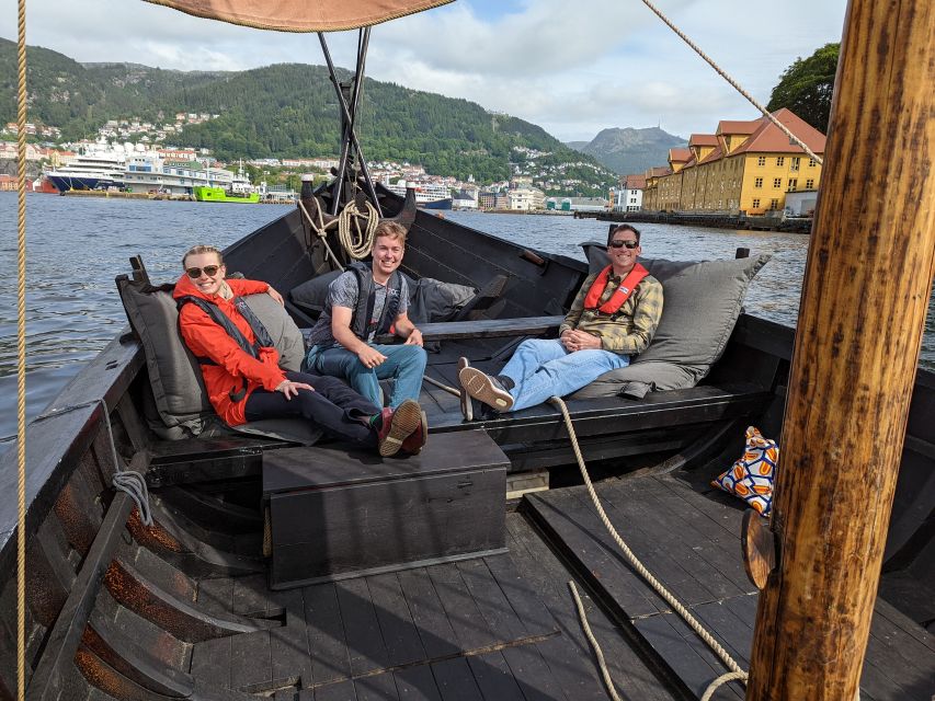 Bergen: Viking Ship Sailing Experience and Sightseeing Trip - Raising the sail and taking the helm