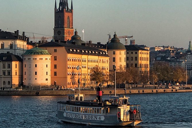 Best Stockholm Bike Tour. English, French or Spanish! - City Hall gives you the first big view