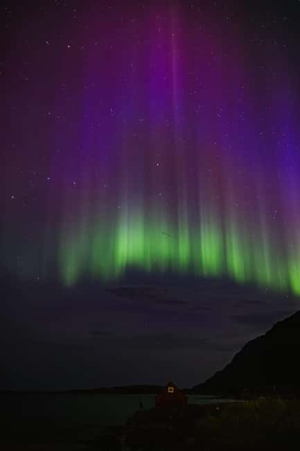 Bodø: Northern Lights safari - Second viewpoint: 105 minutes under the sky