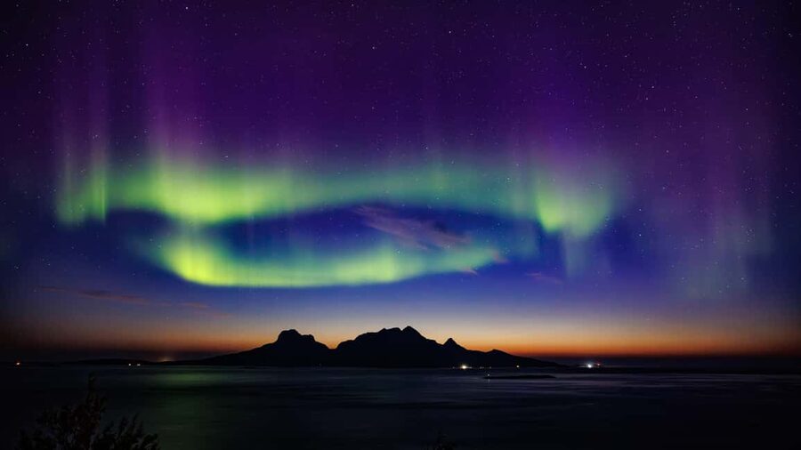 Bodø: Northern Lights safari - First viewpoint: a short 30-minute check