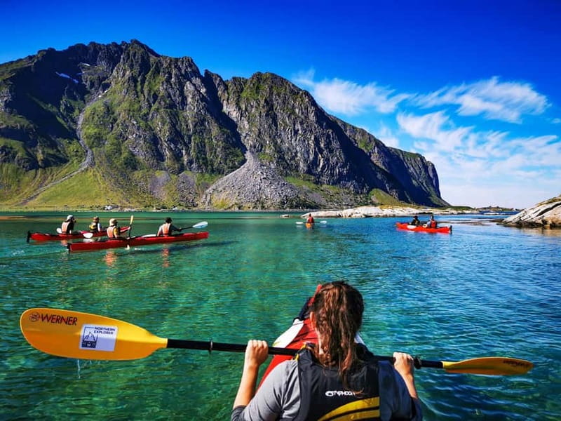 Bøstad: Kayaking Tour in Lofoten with Snacks - Starting at Eggum’s small fishing harbor