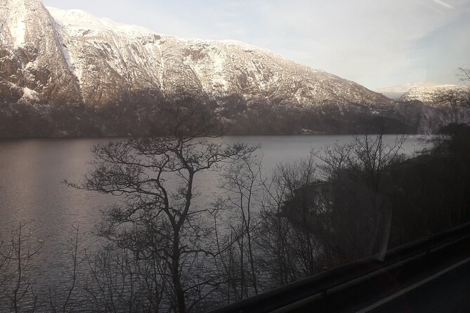 Bride's Veil and Steinsdalsfossen waterfalls with sceneries of Hardanger Fjord - Hardanger Fjord, Norway’s fruit country