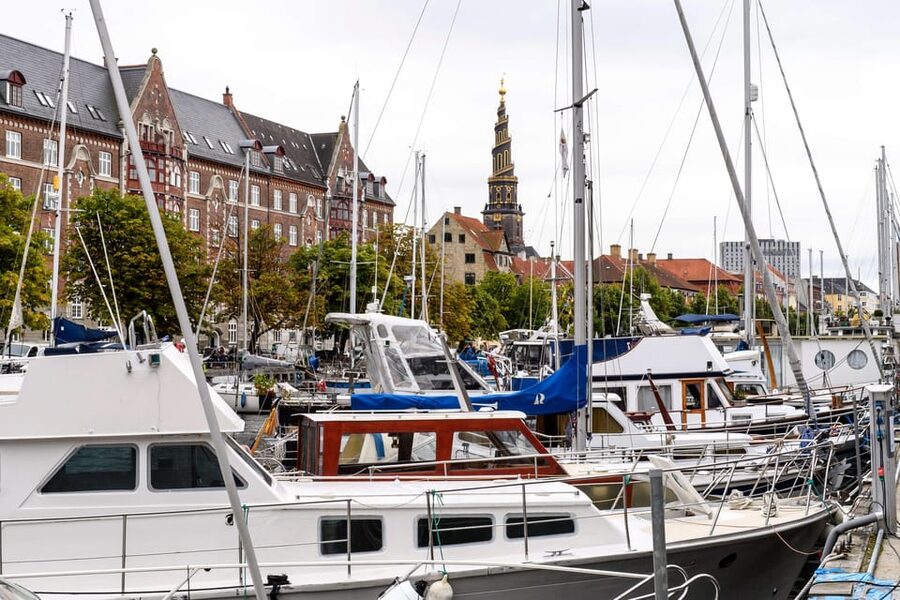 Copenhagen: 1.5-hour Private Walking Tour of Christianshavn - The Church of Our Saviour and its spiral spire