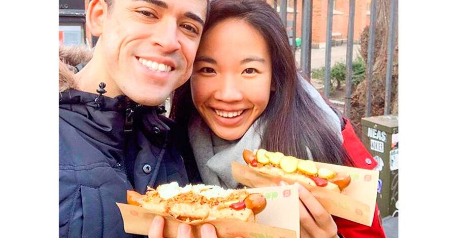 Copenhagen: 3-Hour Culinary Bike Tour - The hot dog stop starts with a Danish favorite