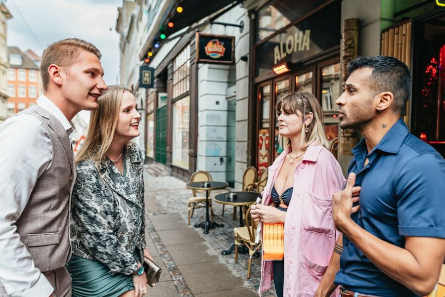 Copenhagen: Guided Party Pub Crawl with 4 Shots and 1 Drink - Games, karaoke, and the social heart of the evening