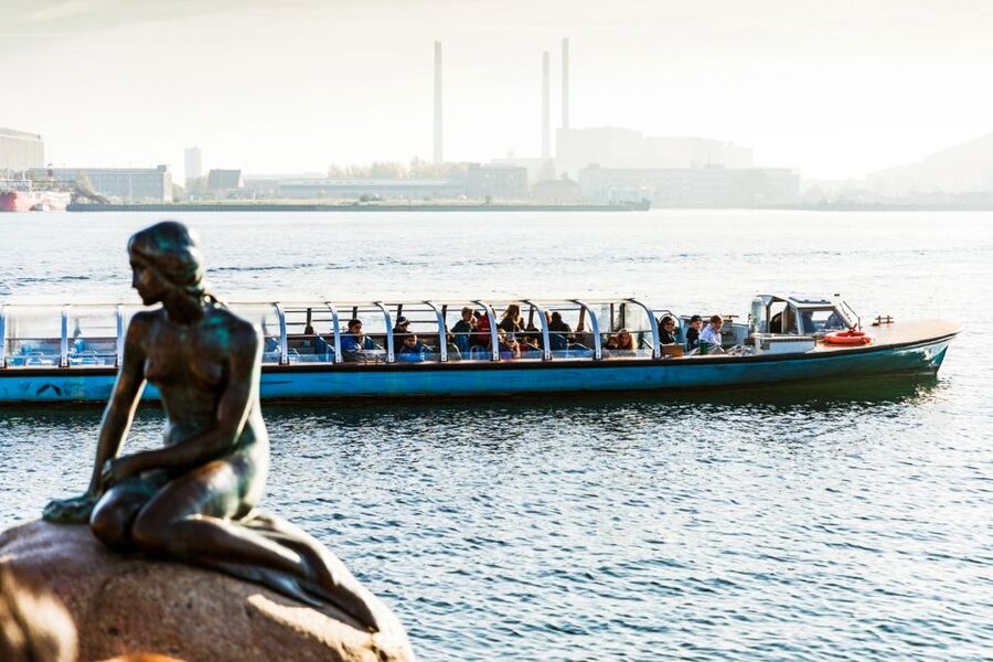 Copenhagen: Hop-On Hop-Off Bus Tour with Boat Tour Option - Islands Brygge and the harbor edge