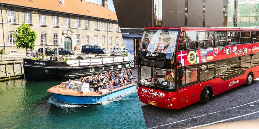 Copenhagen: Hop-On Hop-Off Bus Tour with Boat Tour Option - Starting points, public stops, and the RED Sightseeing problem