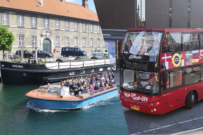 Copenhagen Hop-on Hop-Off Bus with Boat Option - Stops 2 through 5: art, Tivoli, hotels, and the harbor