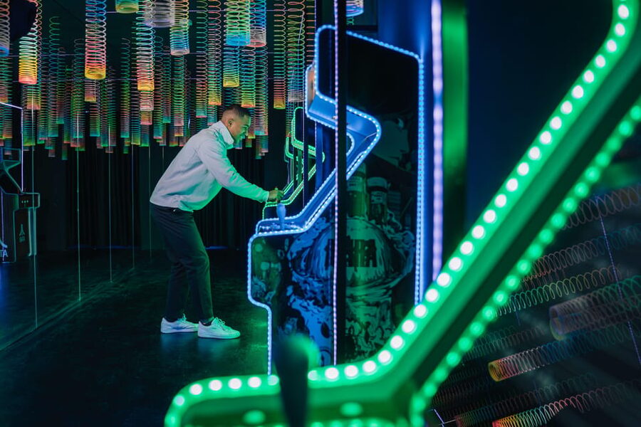 Copenhagen: IKONO Immersive Experience Entry Ticket - The adult ball pit and letting go