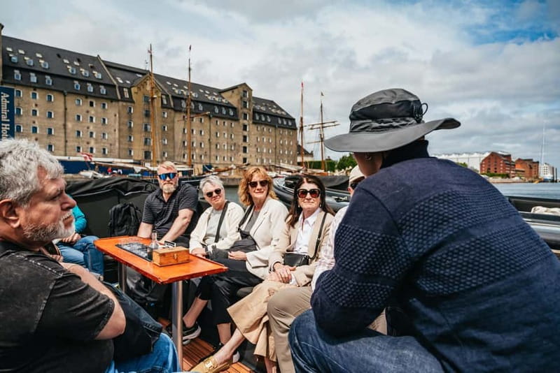 Copenhagen: Old Canals and Hidden Gems Social Boat Tour - Through Copenhagen’s old canals