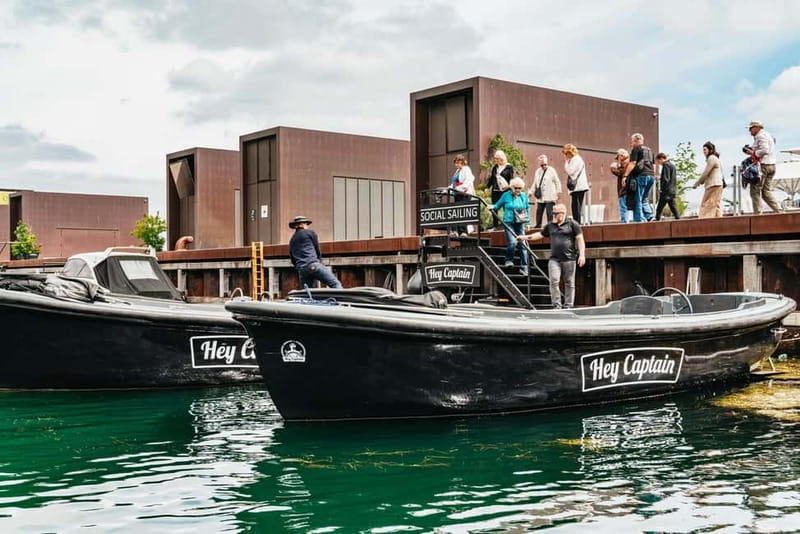 Copenhagen: Old Canals and Hidden Gems Social Boat Tour - The social side of the ride