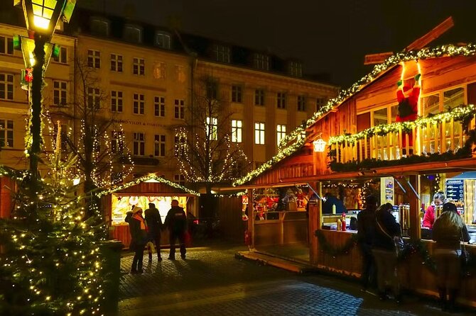 Copenhagen Private Christmas Walking Tour with Gløgg - Kongens Nytorv finishes beside the skating rink