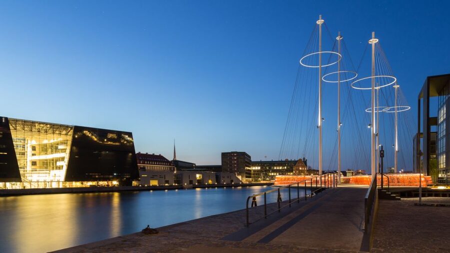 Copenhagen: Private City Walking Tour with Canal Tour Ticket - Kongens Nytorv, the Royal Playhouse, and modern Copenhagen