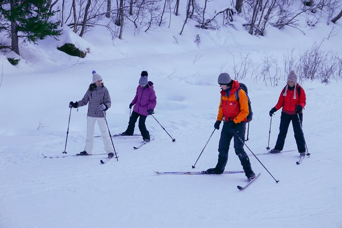 Cross-Country Ski Lesson for Beginners in Tromso - Small hills and the first real challenge