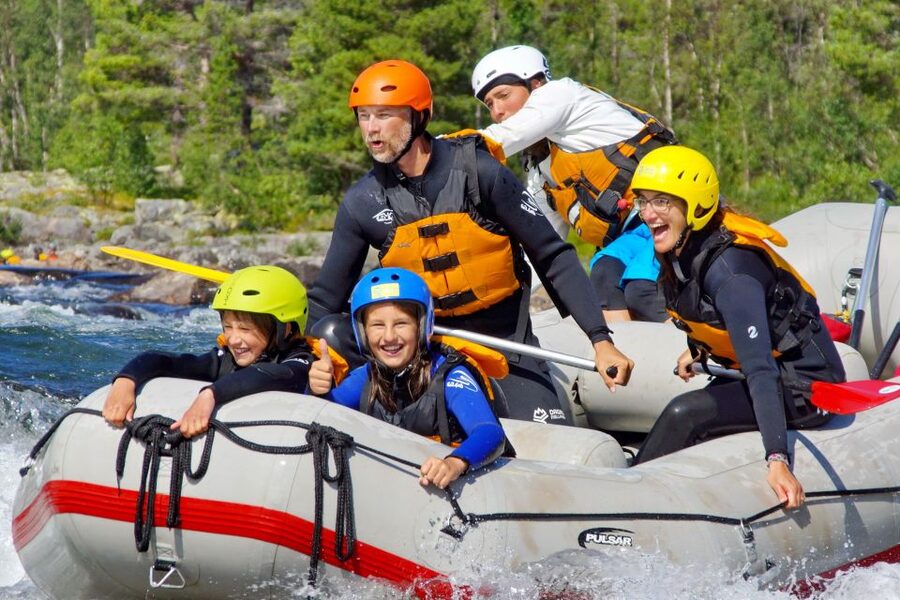 Dagali: Family Rafting Adventure - Calm water for swimming and floating