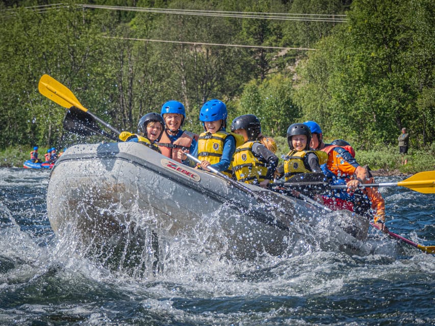 Dagali/Geilo: Family-Friendly Whitewater Rafting - level 1 - Two hours on the Numedalslågen