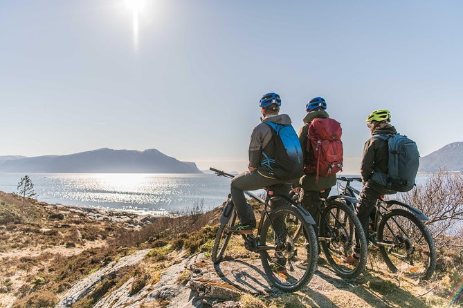 E-bike And Hiking Tour In Ålesund - Riding out from central Ålesund