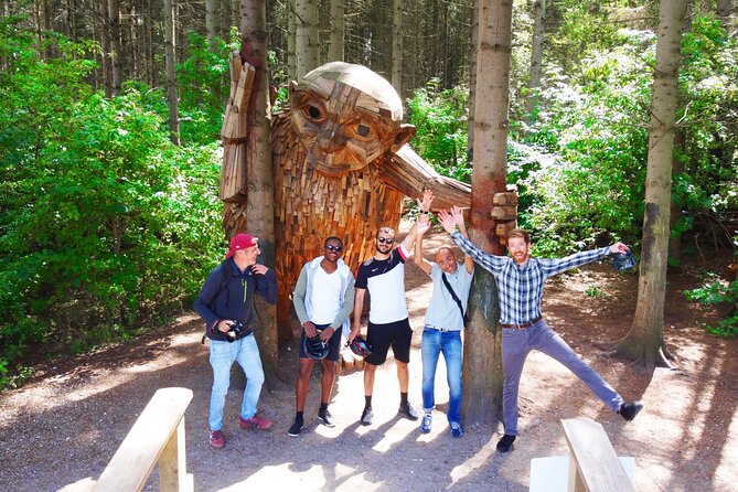 E-biking Central Forgotten Giants' s Adventure - Four Forgotten Giants turn a bike ride into a treasure hunt