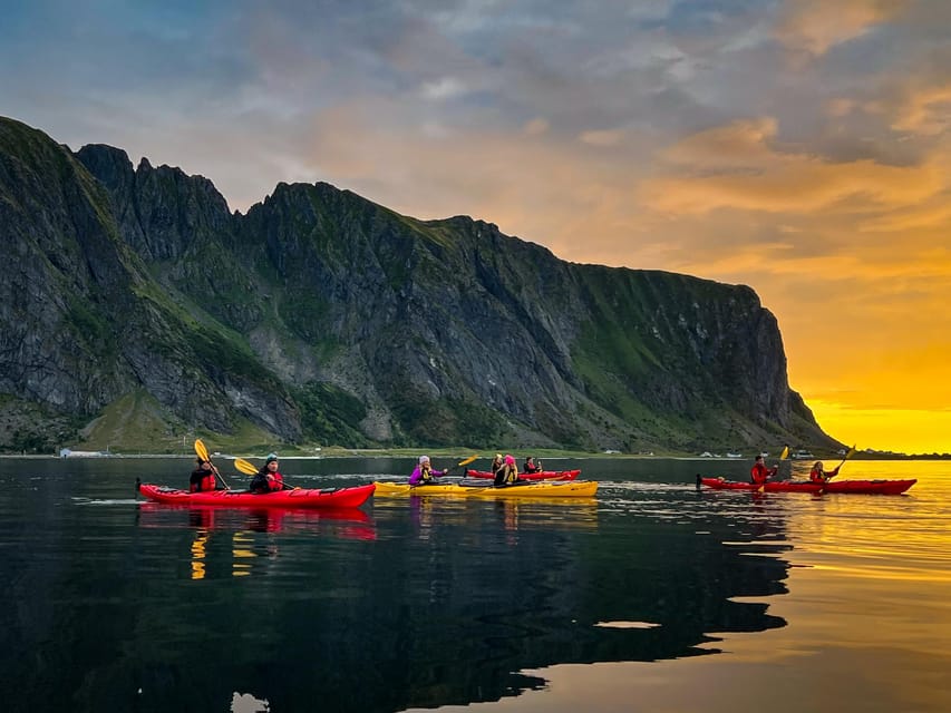 Eggum: Lofoten Islands Midnight Sun Kayak Tour - The small-island break with tea and snacks